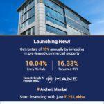 Pre-Leased to - Mane India - French MNC- Fixed Income - Fractional Investment