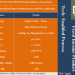 Pre-Leased - Micro Plastics Pvt Ltd 2 -Leading Toy Manufacturing Company- Fixed Return Income -Fractional Investment