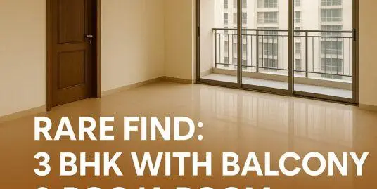 Vastu-Compliant 3 BHK Apartment for Sale in Vasant Oasis Marol, Andheri East, Western Suburbs, Mumbai 400059